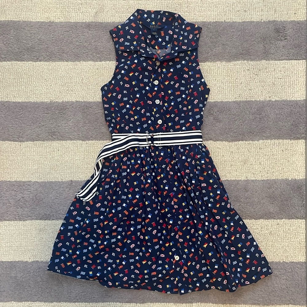 Ralph Lauren girls sleeveless dress